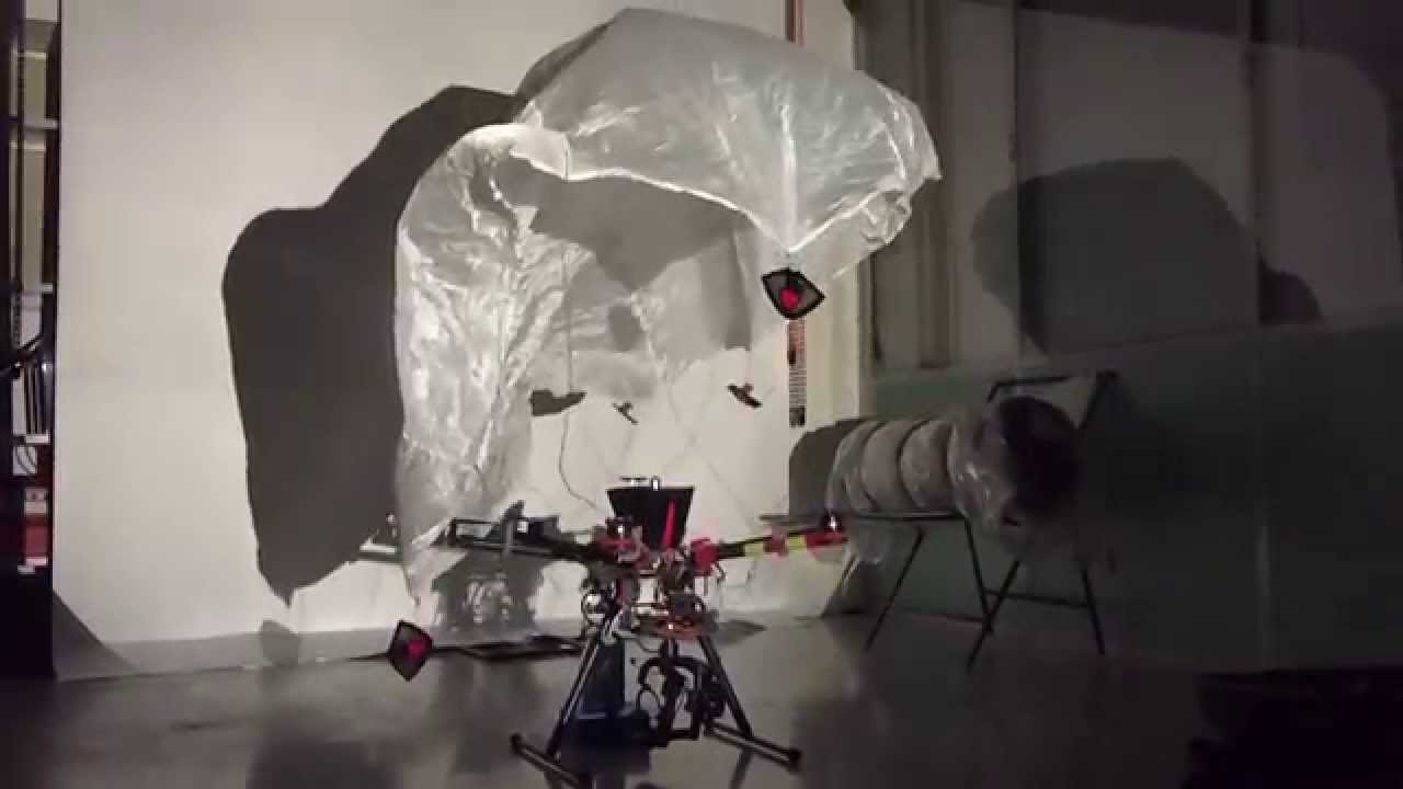 DJI Dropsafe testing 240fps, Тестирование парашюта Dji Dropsafe