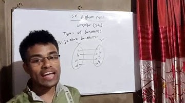 Lecture1 part4:one one function,onto function,এক এক ফাংশন,সার্বিক ফাংশন,SSC,HSC Math.