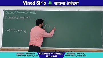 MATHEMATICAL LOGIC LECTURE 7 NEGATION