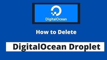 How to delete a DigitalOcean Droplet?