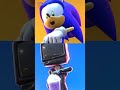 Skibidi TV Man vs Sonic finger trap in Grimace Shake #sonic