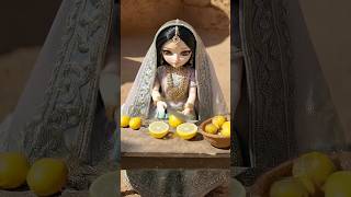 Miniature Doll Nimbu Pani Recipe🍋 | Indian Village Sunny Day