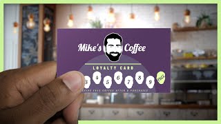 How to Design a Loyalty Card in GIMP