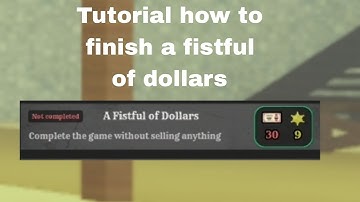 Dead rails, how to finish a fistful of dollars.