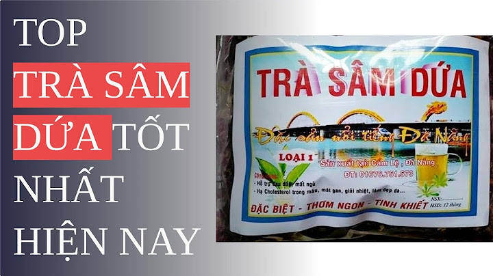 Trà sâm dứa tiếng anh là gì