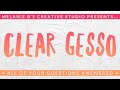 CLEAR GESSO? Why You NEED to Prep Your Paint by Number PBN Canvas | ALL of Your Questions Answered!