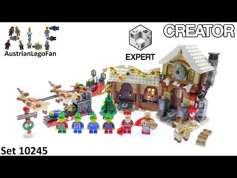 Lego Creator 10245 Santa´s Workshop - Lego Speed Build Review - YouTube