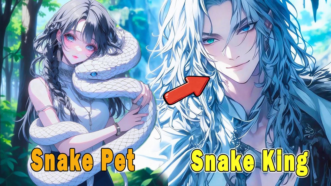 Girl Kisses A Giant Snake Like A Toy, Unaware He's The Snake King #anime #Manga #animerecap