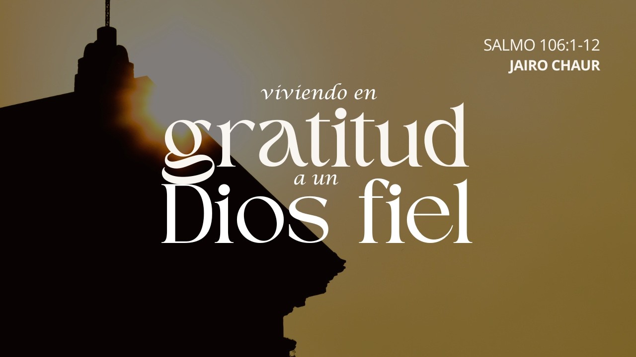Viviendo en gratitud a un Dios fiel | Jairo Chaur | Culto de bautismos