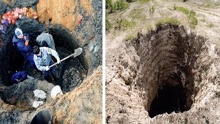 Workers Detect Strange Smell While Digging A Hole - Upon Discovering It Contents, They Alert The Cop