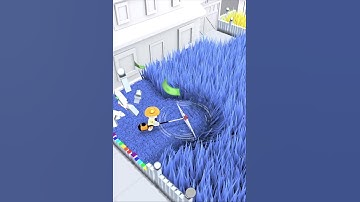 ASMR MOW MY LAWN ALL LEVELS! NEW GAME ASMR Slicing POP IT level 33-34