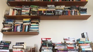 TBR Shelf Tour Tuesday [YA Fantasy, Science Fiction and Dystopian]