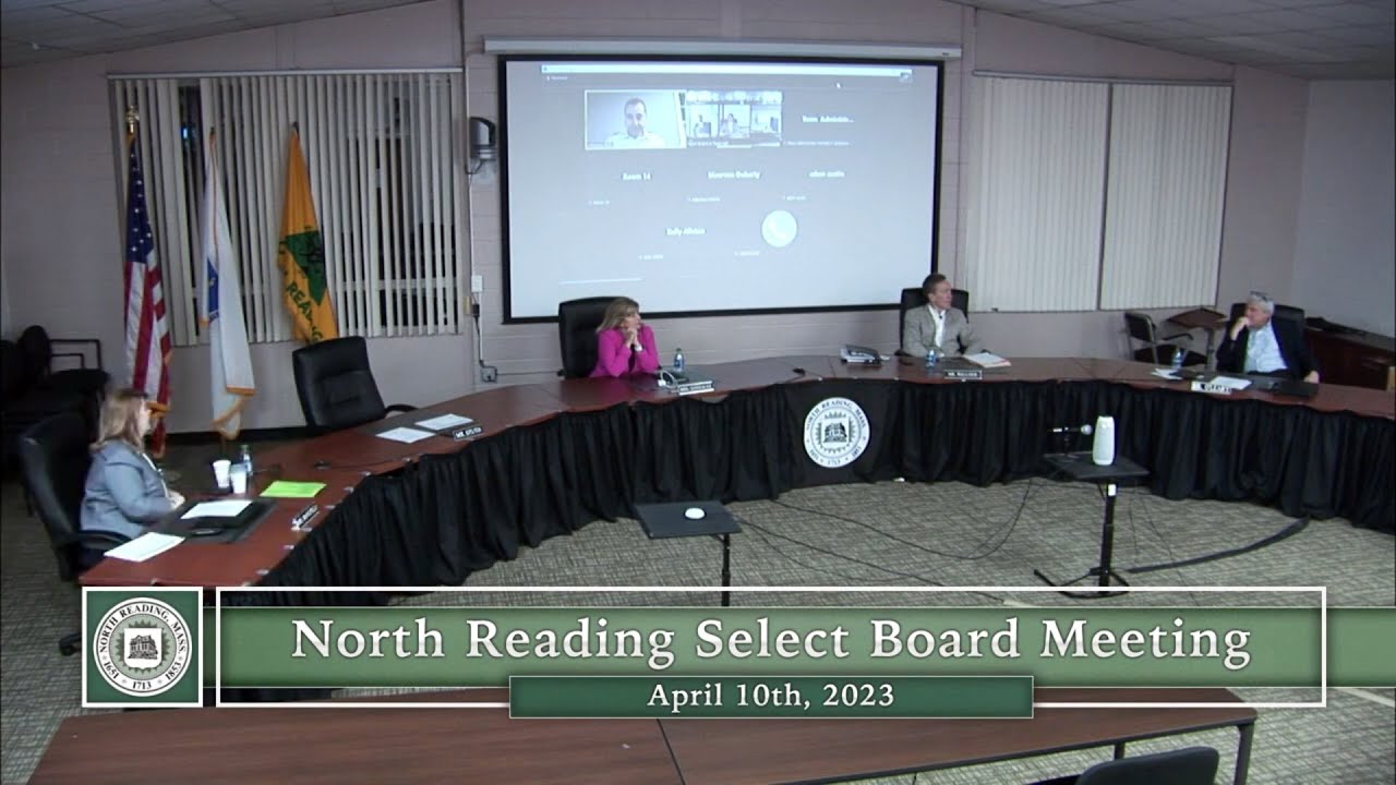 North Reading, MA Select Board Meeting 04/10/23 YouTube