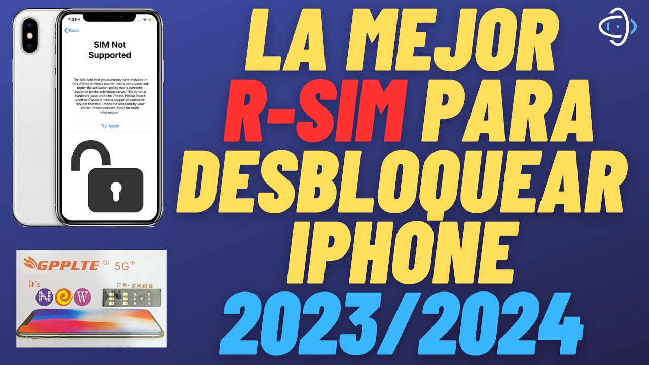 COMO LIBERAR IPHONE CON R-SIM LA MEJOR DEL MERCADO - YouTube
