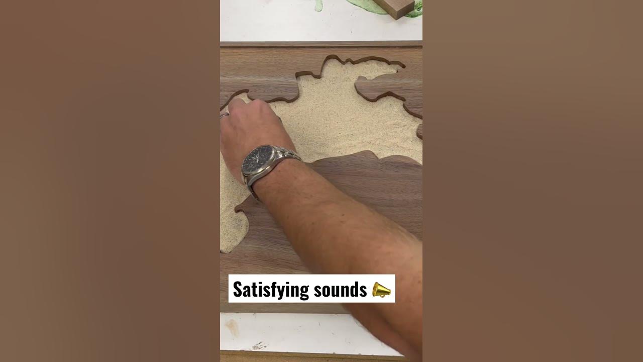 asmr-sand-and-stones-satisfying-resin-river-art-process-crunching