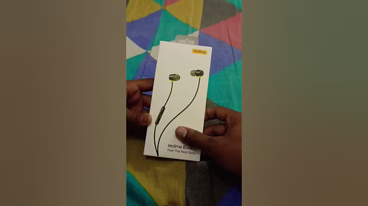 Realme buds 2 wired in ear earphones unboxing | #unboxing