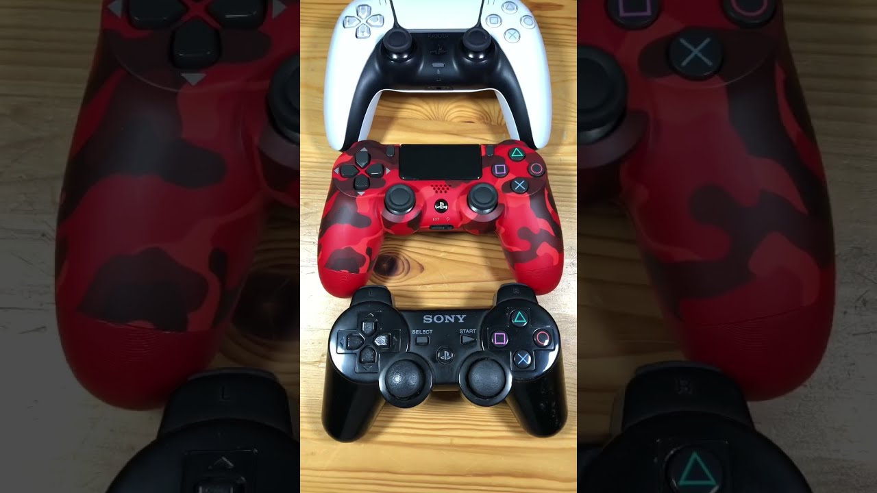 Which Of These PlayStation Controllers Has A Problem PS3 Vs PS4 PS5 Shorts