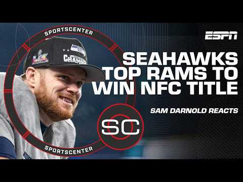 Sam Darnold credits Seahawks’ culture after advancing to Super Bowl LX | SportsCenter