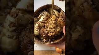 Apfel, Zimt, Mandel Oatmeal