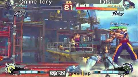 SSF4 AE: Online Tony (Seth) vs Tatsu (Claw) - levelup (Round One Arcade)