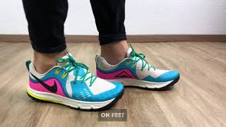 Nike Air Zoom Wildhorse 5 ‘Lt Orewood Brn/Black-Blue Fury’ | ON FEET | Running shoes | 2019