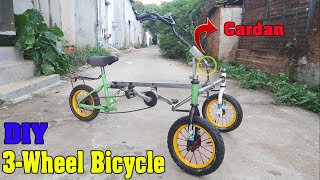 : Build a 3 wheel bike at home