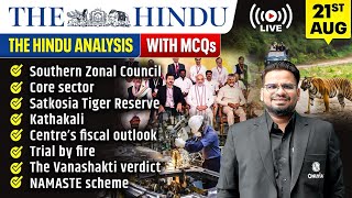 The Hindu Analysis | 21st August 2026 | The Hindu Newspaper  - Practice Questions | Prashant Sir