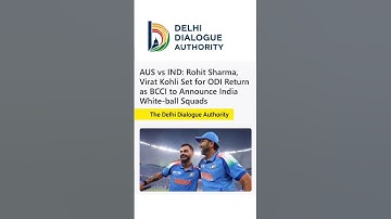 AUS vs IND: Rohit Sharma, Virat Kohli Set for ODI Return as BCCI to Announce India White-ball Squads
