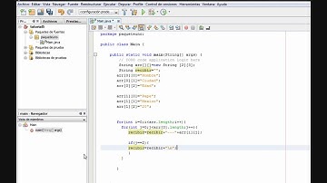 Tutorial 5 Parte 2/2 Java NetBeans WWW.INQUISIDORES.NET Arreglos Bidimensionales (Matrizes).