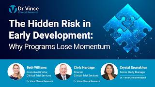 The Hidden Risk in Early Development: Why Programs Lose Momentum Webinar