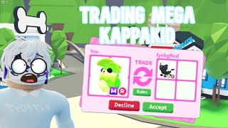 trading mega kappa kid in adopt me! (Cherry Blossom week 2!)