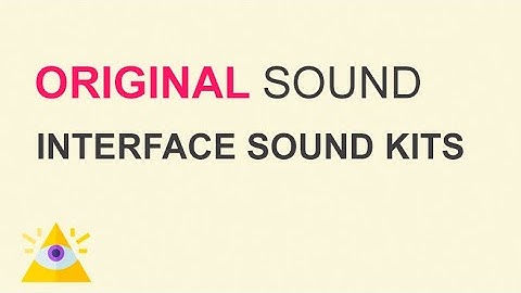 UI SOUND KITS - PACK of CLEAN and NEAT UI SOUNDS for APP DEVELOPERS, MOBILES AND GAMES