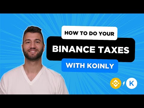 How To Do Your Binance Crypto Tax With Koinly
