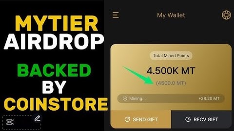 💥 Start mining MYTIER AIRDROP (A COMPLETE GUIDE)