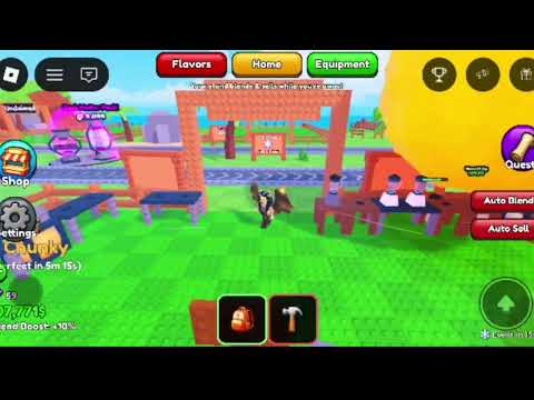 Roblox: Playing Snow Cone Stand with Cloud [Part 3]