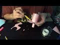 Making Paper Squishy Nail Polish Lofi Asmr 