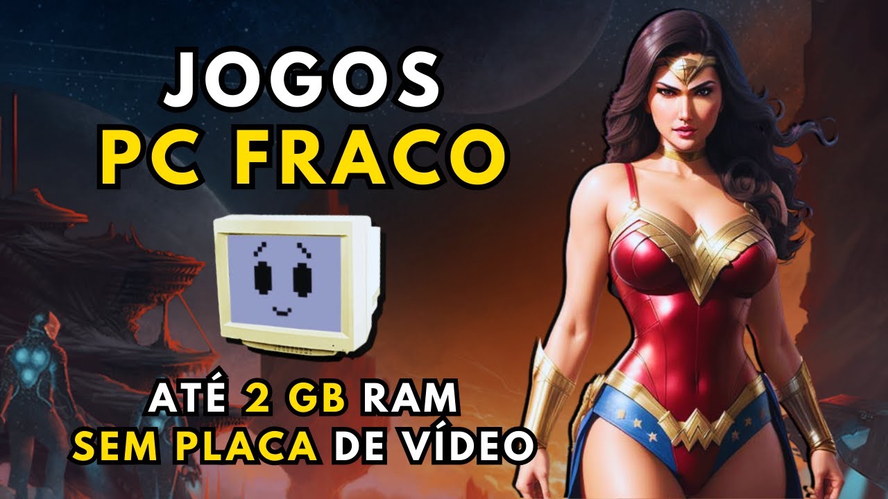 JOGOS LEVES para PC FRACO com 2GB DE RAM #jogos #jogosleves