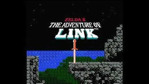 Zelda II: The Adventure Of Link / Link No Bouken Title Theme But With US And Japan Theme
