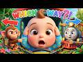Train Forgets Where It's Going Lost Adventure 🚂 Nursery Rhymes & Baby Songs | Funny Train Tracks