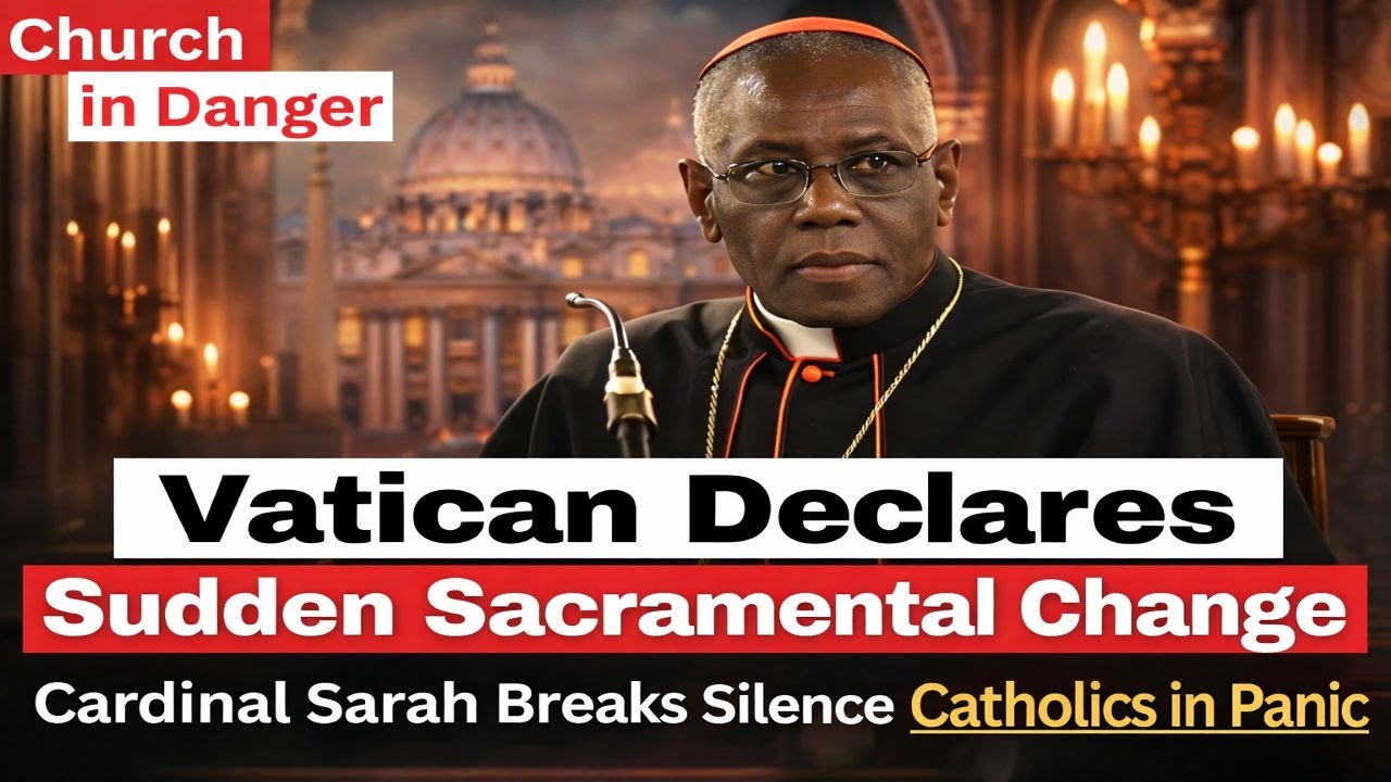 🚨 A Sacred Line Has Been CROSSED… Cardinal Sarah’s Warning Is Chilling 😱