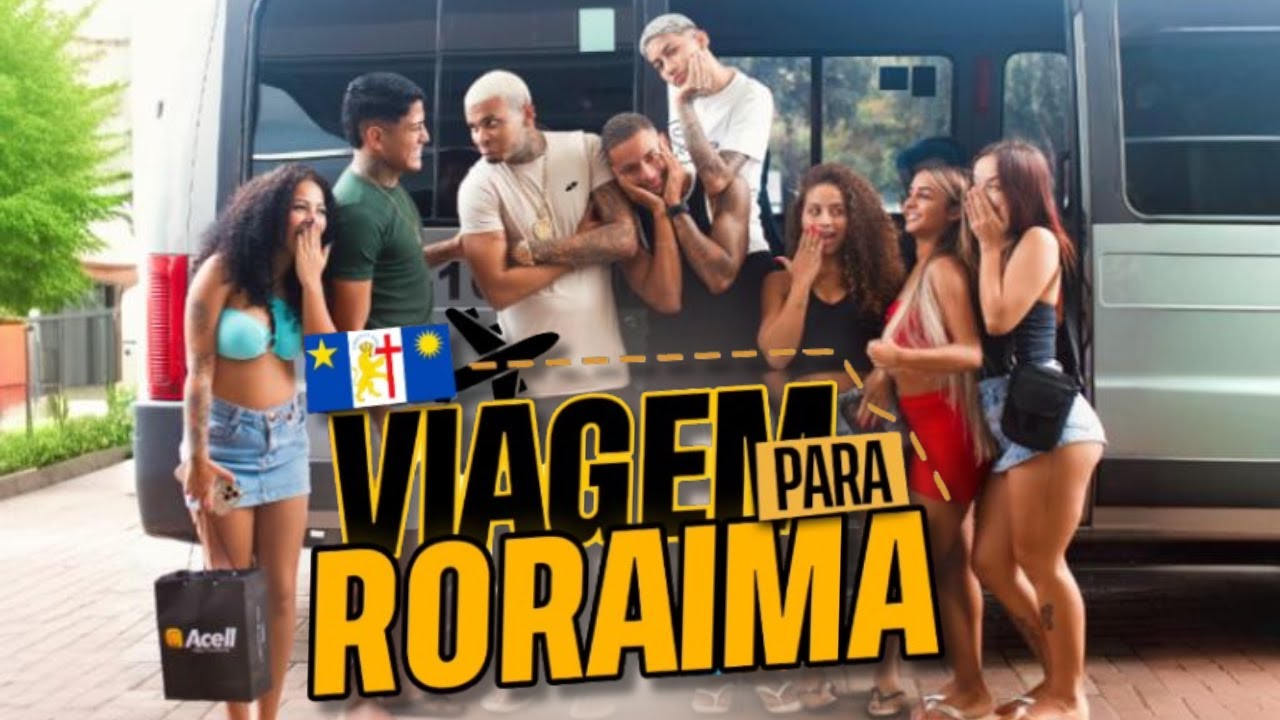 Os NEIFFS em RORAIMA - PRIMEIRA VEZ de ERIA VIAJANDO de AVIÃO! ✈️🧳🦅