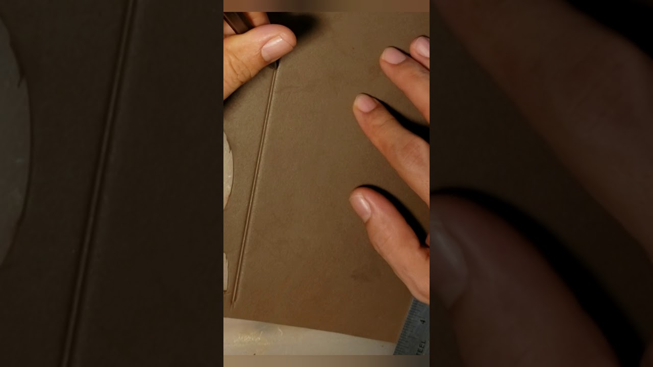 How To Make Eva Foam Look Like Leather Seam YouTube How To Make Eva Foam Look Like Leather Seam YouTube