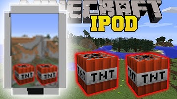 Minecraft: IPOD APPS (LOTS OF NEW APPS!) Mod Showcase