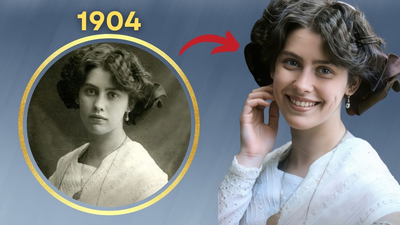 ▶ Edwardian Era Women Brought to Life / AI Animated Photographs