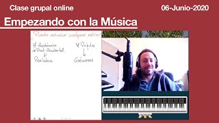 Thumbnail image for Empezando con la música - Clase online.