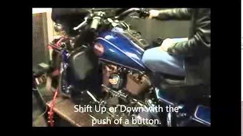 Pingel All Electric Shifter Kit Demo on Harley-Davidson FL