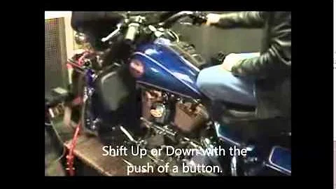 Pingel All Electric Shifter Kit Demo on Harley-Dav...