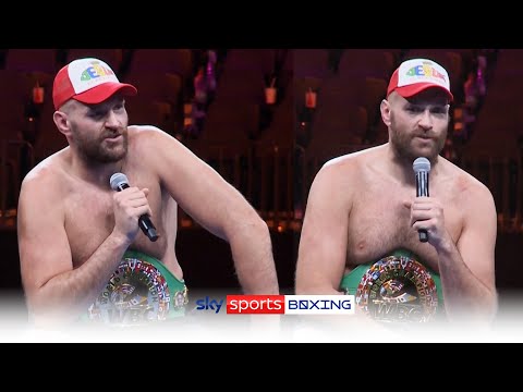 "He's a sore loser, I'm the best of my generation!" | Tyson Fury reacts to victory over Wilder