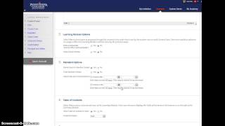 Blackboard Learning Module