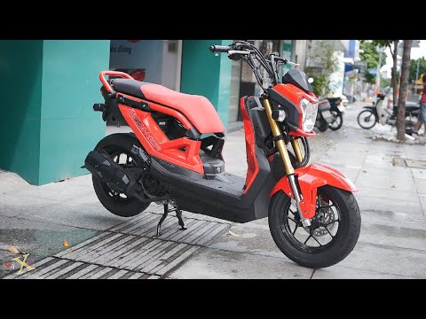 Honda Zoomer X 2020 - Red Black - Walkaround - YouTube